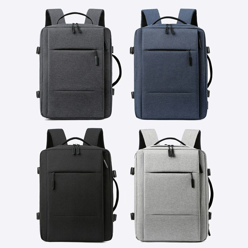 Men's Backpack Multifunctional Waterproof Bags USB Charging Laptop