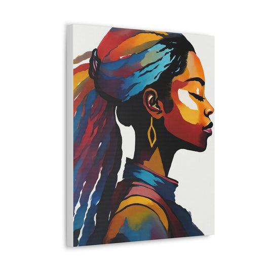Canvas Wall Art Decor - My Beauty is Colorful