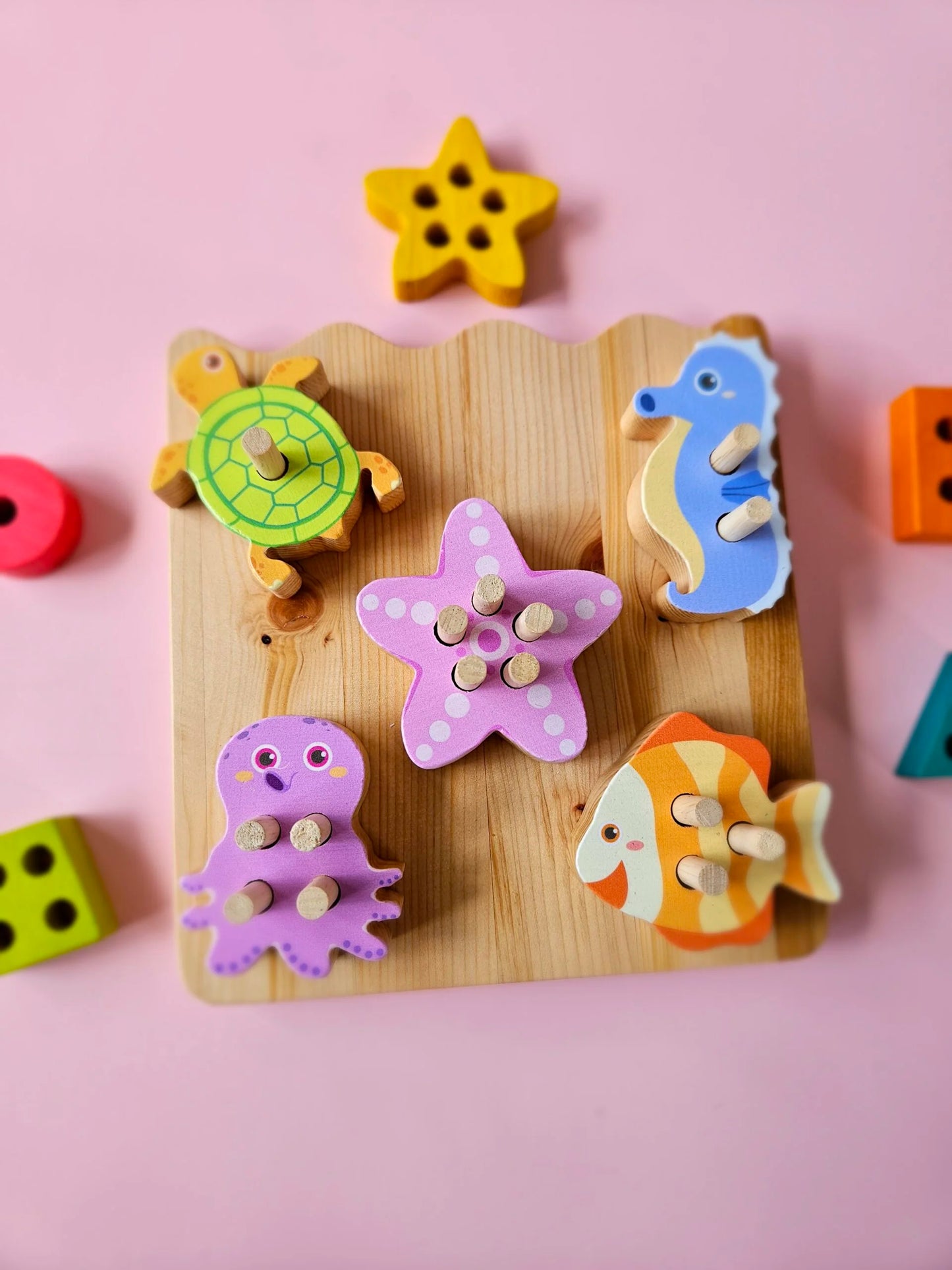 QToys Australia (USA) Sea Animal Shape Puzzle