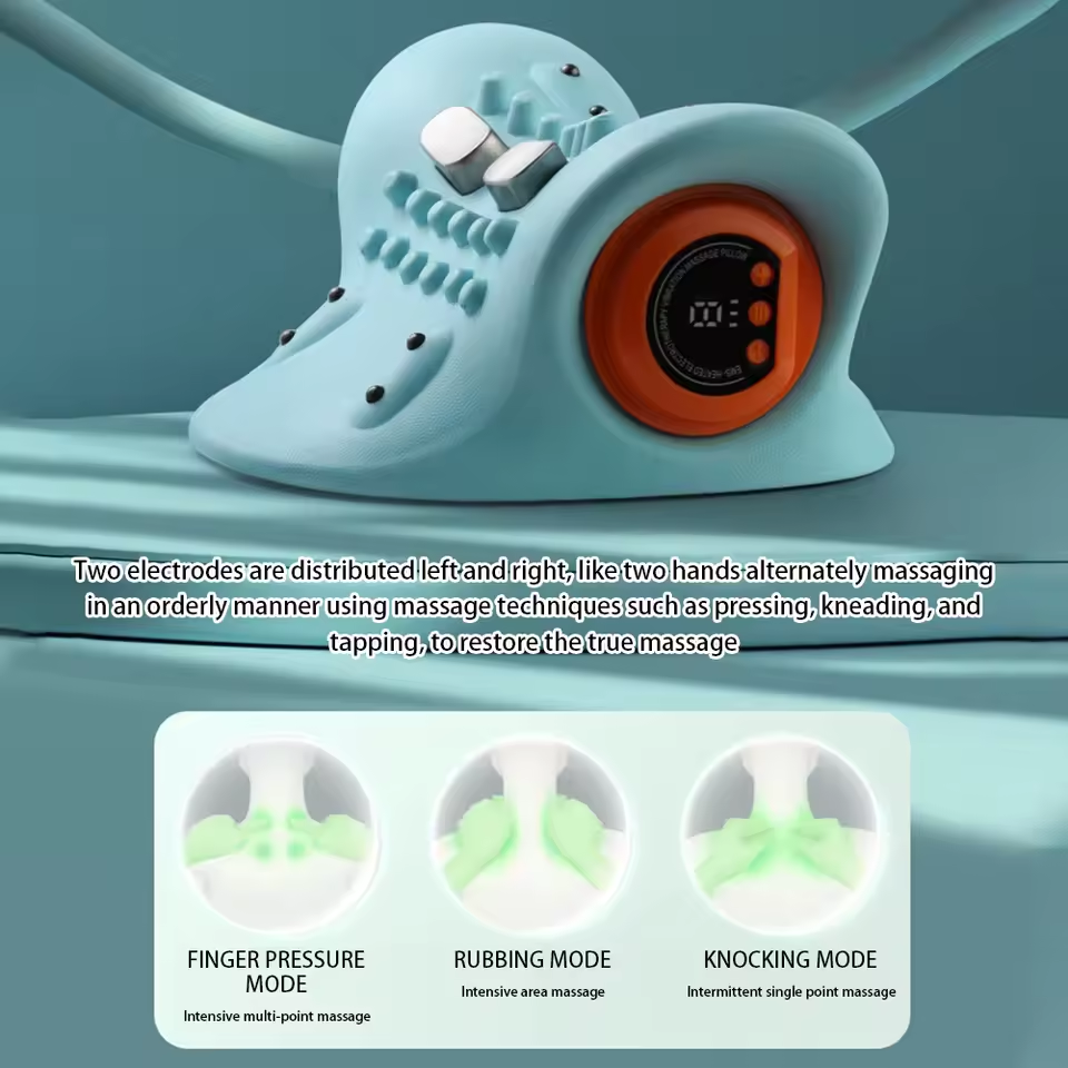 EMS Electrotherapy Heating Cervical Spine Pillow Neck Pillow