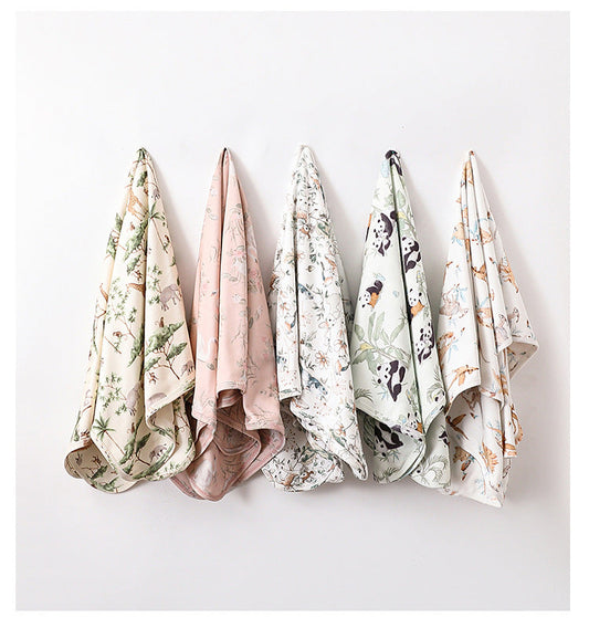 Arrival Baby Blanket with Cartoon Design: Pure Cotton Collection for