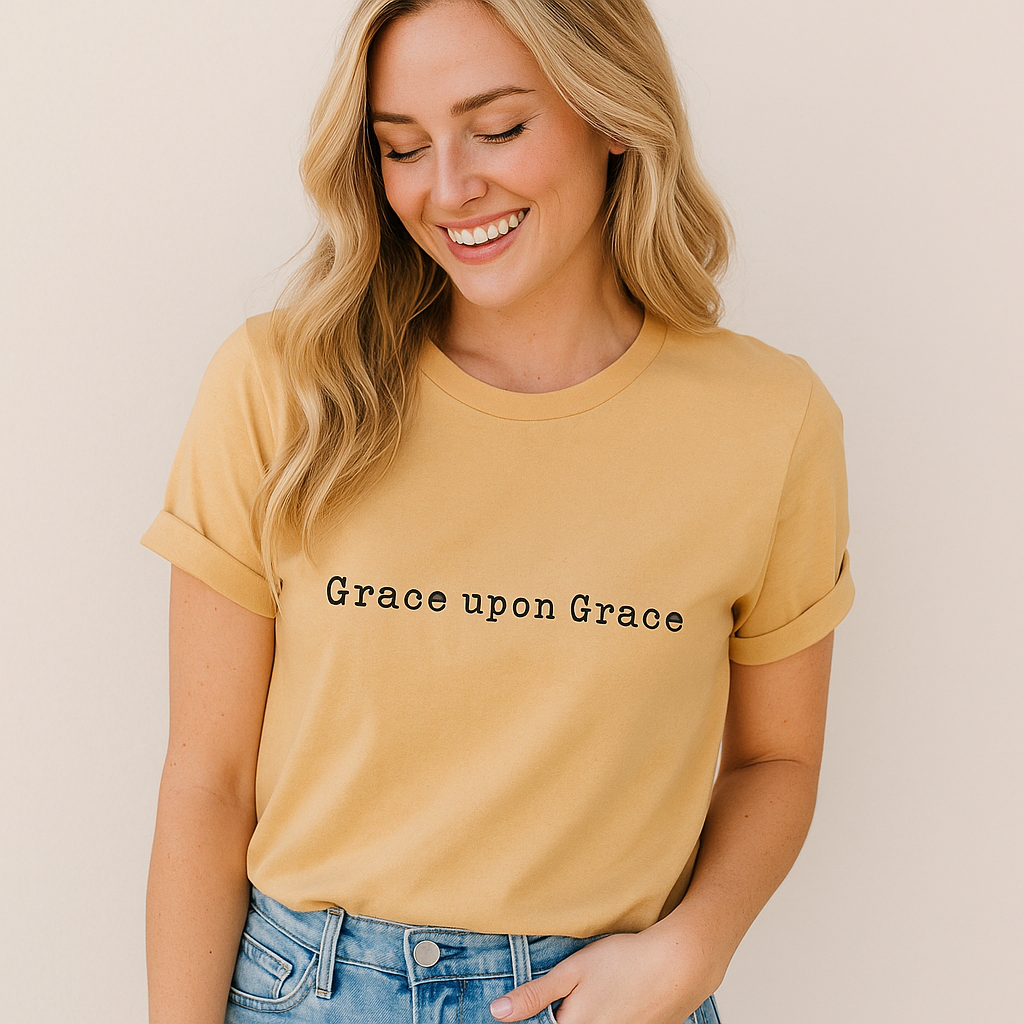 Grace upon Grace Inspirational Tee