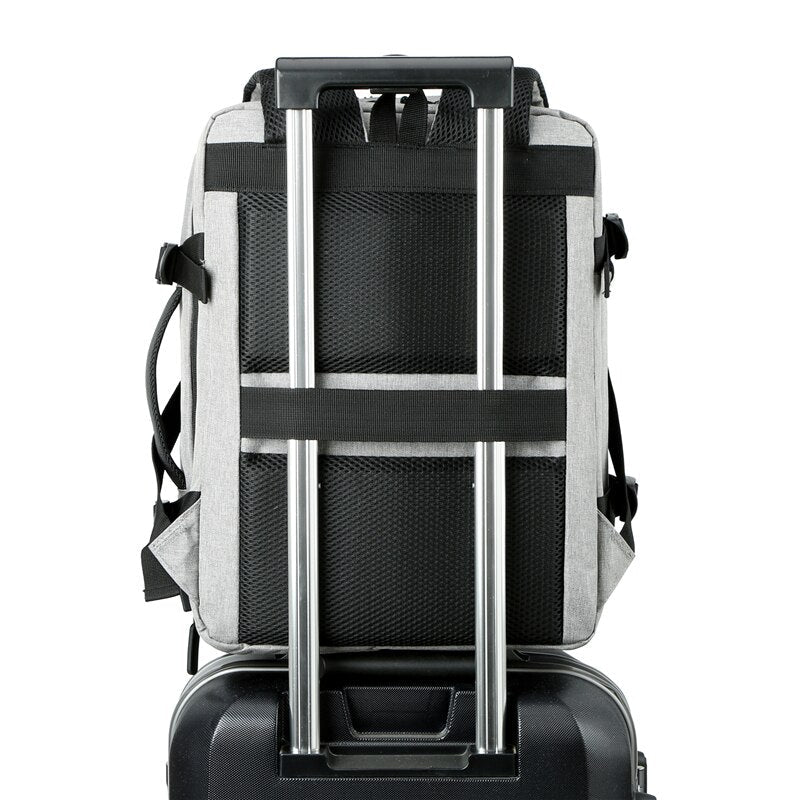 Men's Backpack Multifunctional Waterproof Bags USB Charging Laptop