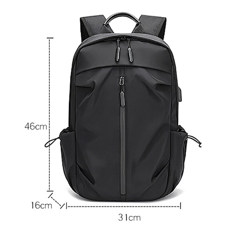 Men's Backpack USB Charging Business Bags Multifunctional Waterproof
