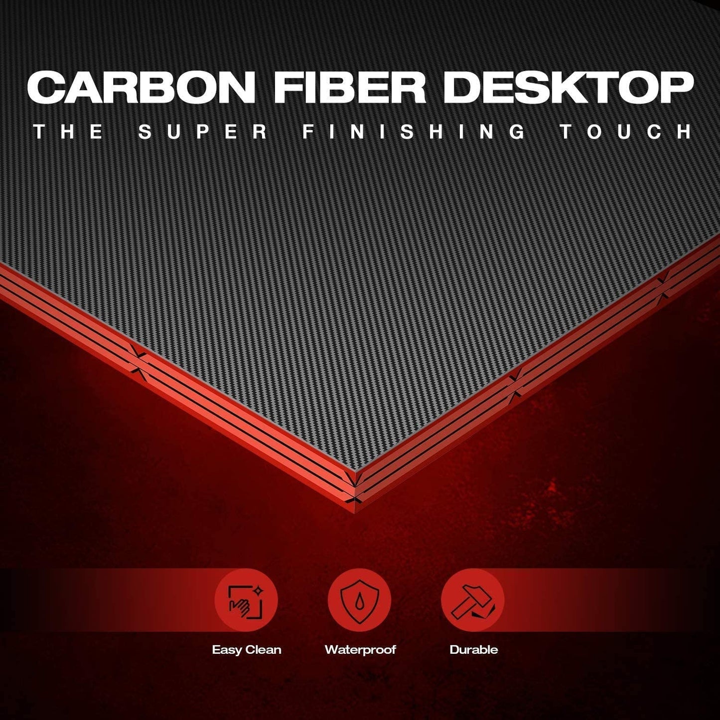 L Shaped Gaming Desk Computer Corner Desk PC Gaming Desk Table with