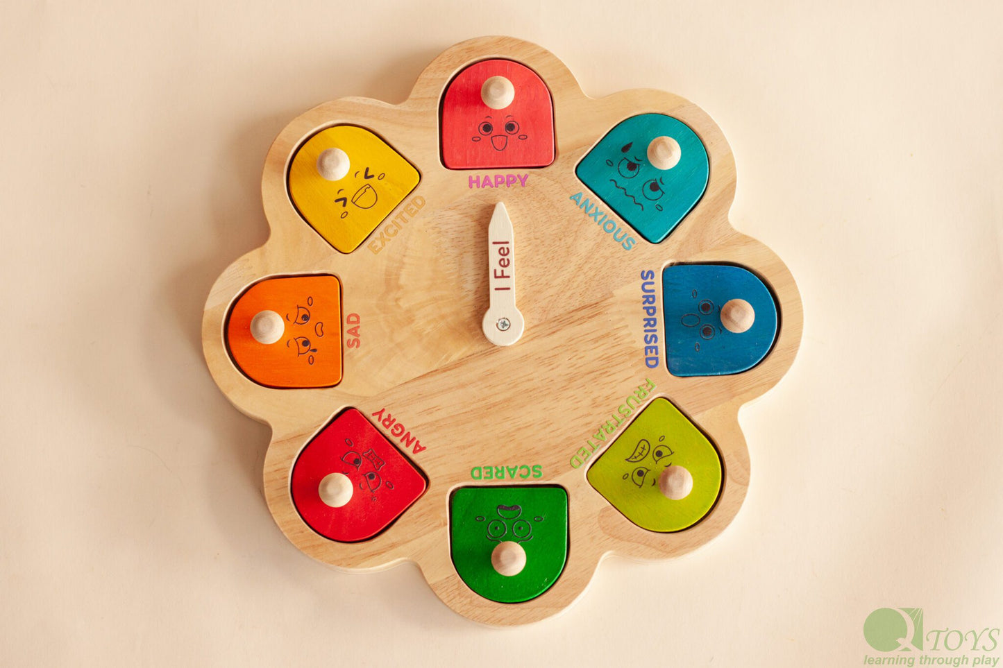 QToys Australia (USA) Emotions Puzzle with Coping Strategies