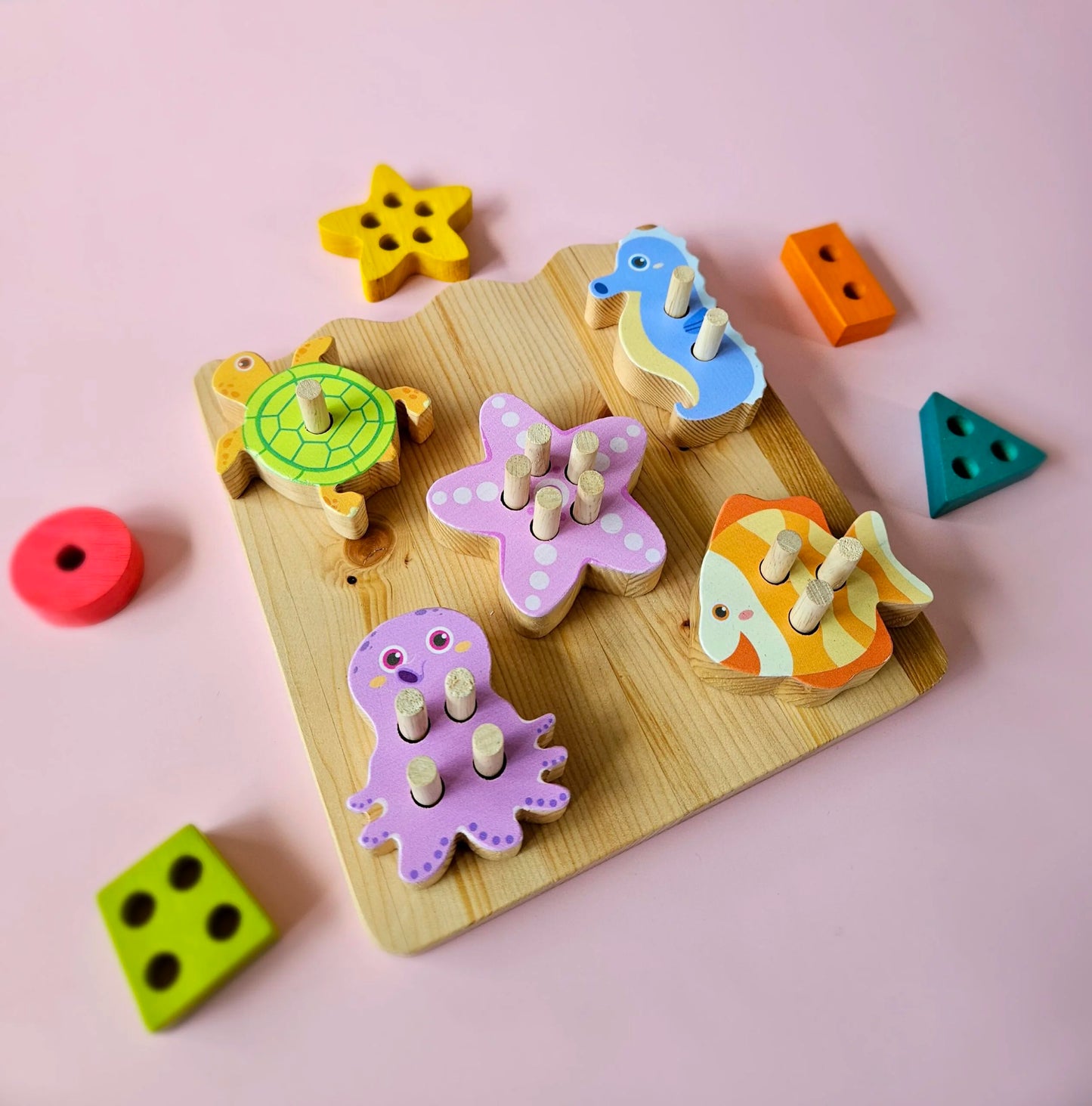 QToys Australia (USA) Sea Animal Shape Puzzle