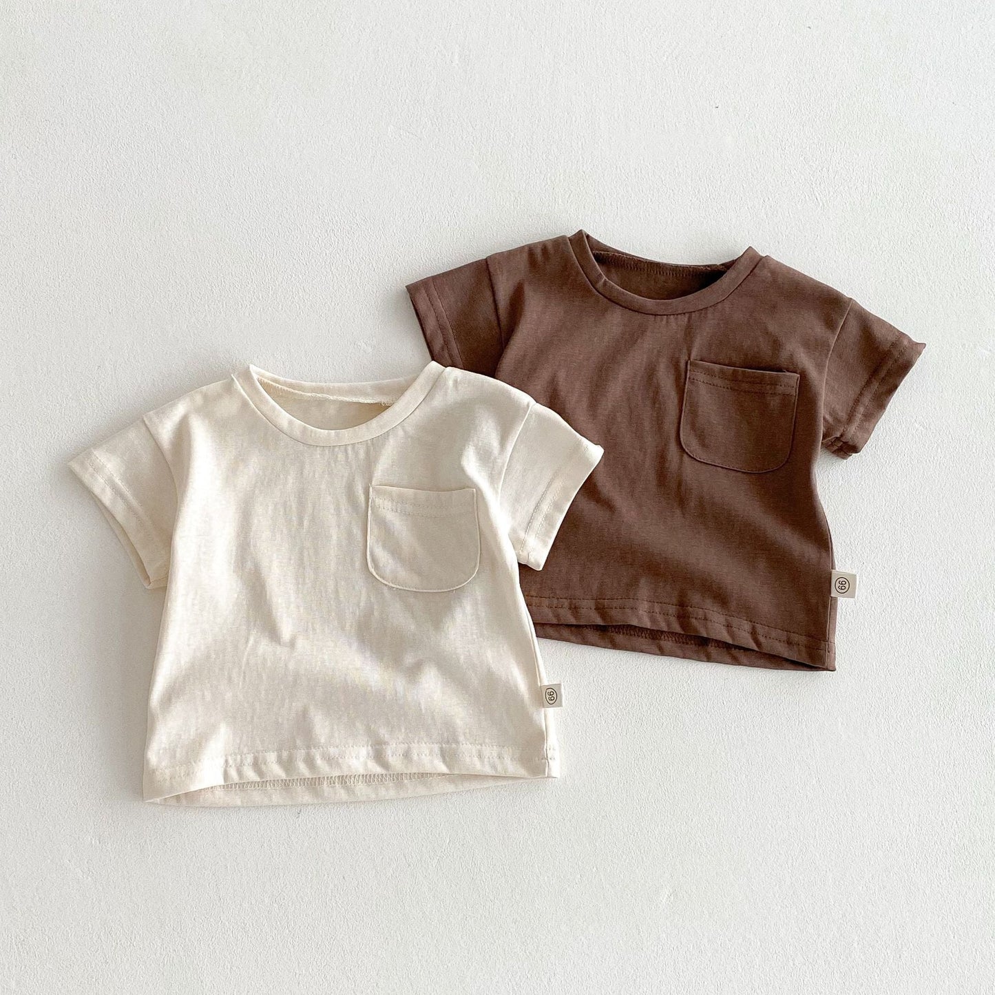 Summer Hot Selling Baby Kids Unisex Sleeveless Plain Solid Color Strap