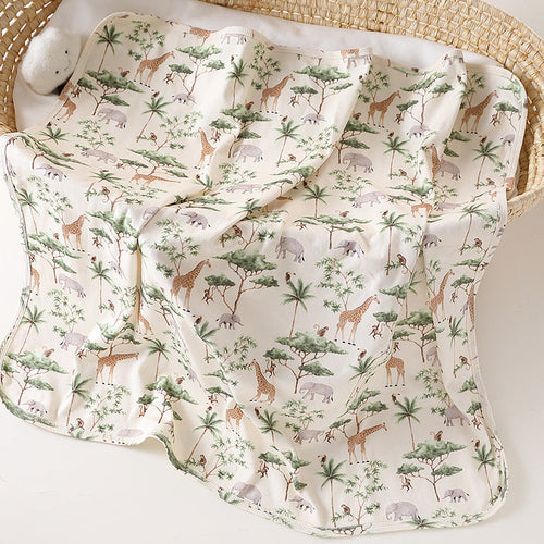 Arrival Baby Blanket with Cartoon Design: Pure Cotton Collection for
